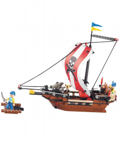 Sluban kocke piratski ratnički brod 226 kom 