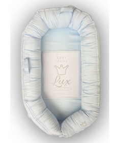Textil Premium multifunkcionalno gnezdo za bebe Lux Plava