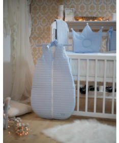 Textil bebi vreća za spavanje za bebe Lux Plava