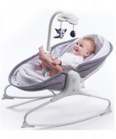 Tiny Love Rocker Napper ležaljka za bebe 3 u 1 Siva - 2222180411