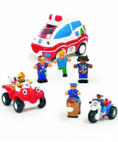 Wow igračka za decu set 3 u 1 Emergency Rescue 