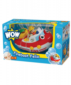 Wow igračka za decu vatrogasni čamac Fireboat Felix 