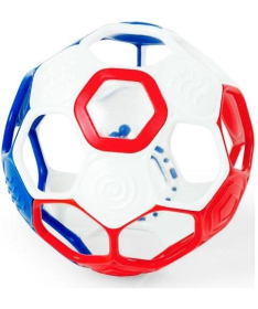 Bright Starts lopta sa zveckom igračka za decu Grippin Goals SKU16922