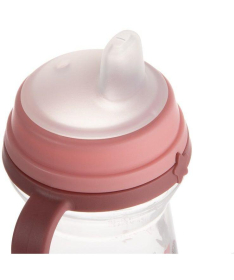 Canpol babies šolja bonjour paris 150ml sa silikonskim kljunom 56/612 - pink