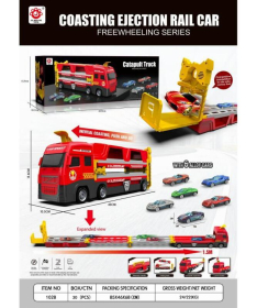 HK Mini igračka za dečake kamion Katapult sa autićima 30 elemenata - A070512