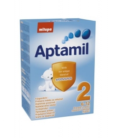 Milupa mlecna formula Aptamil 2 od 6 do 12 meseci 800 g