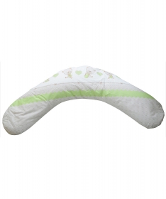 Textil jastuk za bebe i mame 145 X 38 Baby Bear - Zelena