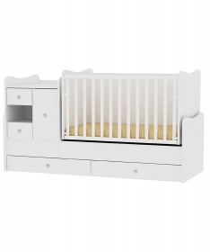Lorelli Bertoni krevetac za bebe Mini Max White