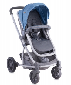 Lorelli Bertoni kolica za bebe S-500 Set Blue & Grey