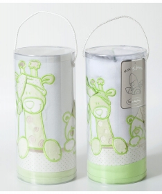 Tri Drugara vreća za spavanje za bebe plišana punjena 68-74 cm - Zelena