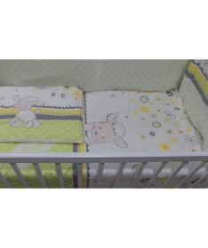 Textil komplet posteljine za bebe Carolija
