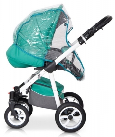 Riko Nano kolica za bebe trio sistem Grey Fox - siva
