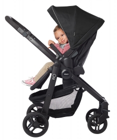 Graco Evo kolica za bebe 3 u 1 Black Grey - crno siva