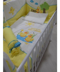 Deksi Group Pače posteljina za bebe žuta