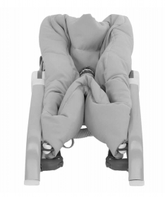 Chicco lezaljka za bebe Pocket Relax grey - siva