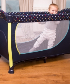 Hauck prenosivi krevetac za bebe Sleep n play Center 2 Multi Dots Navy