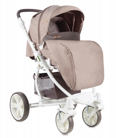 Lorelli Bertoni kolica za bebe i nosiljka za bebe Savana + Pram Body + Bag Beige