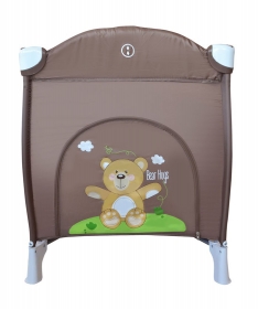 Kikka Boo Prenosivi Krevetac za bebe My Forest 2 Nivoa - Bear