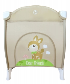 Kikka Boo Prenosivi Krevetac za bebe My Forest 2 Nivoa - Deer