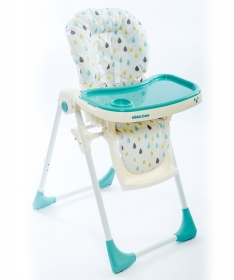 Kikka Boo hranilica za bebe (stolica za hranjenje) Familia Cielo Drops