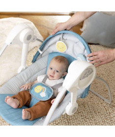 Ingenuity ljuljaška za bebe Sun Valley Canopy Portable Swing - Teal SKU16905