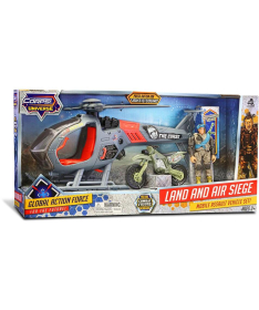 Lanard The Corps Vojna vozila Land and air Siege igračka za decu Helikopter - 34274.1