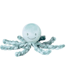 Nattou plišana igračka za bebe Hobotnica zelena - A039992