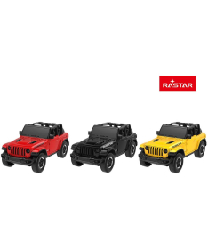 Rastar Jeep Wrangler Rubicon 1:43 automobil za decu žuti - 34089