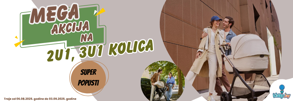 Mega akcija na 3u1 kolica