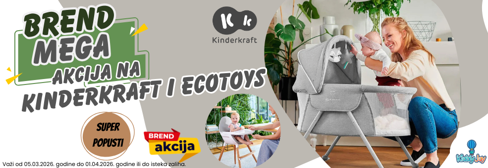 Mega akcija Kinderkraft i Ecotoys
