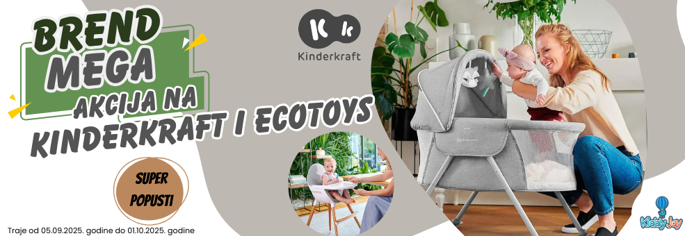 Mega akcija Kinderkraft i Ecotoys