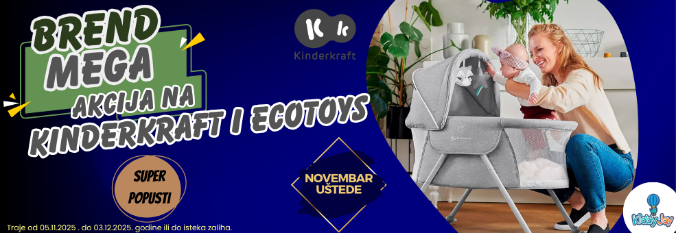 Black akcija Kinderkraft i Ecotoys