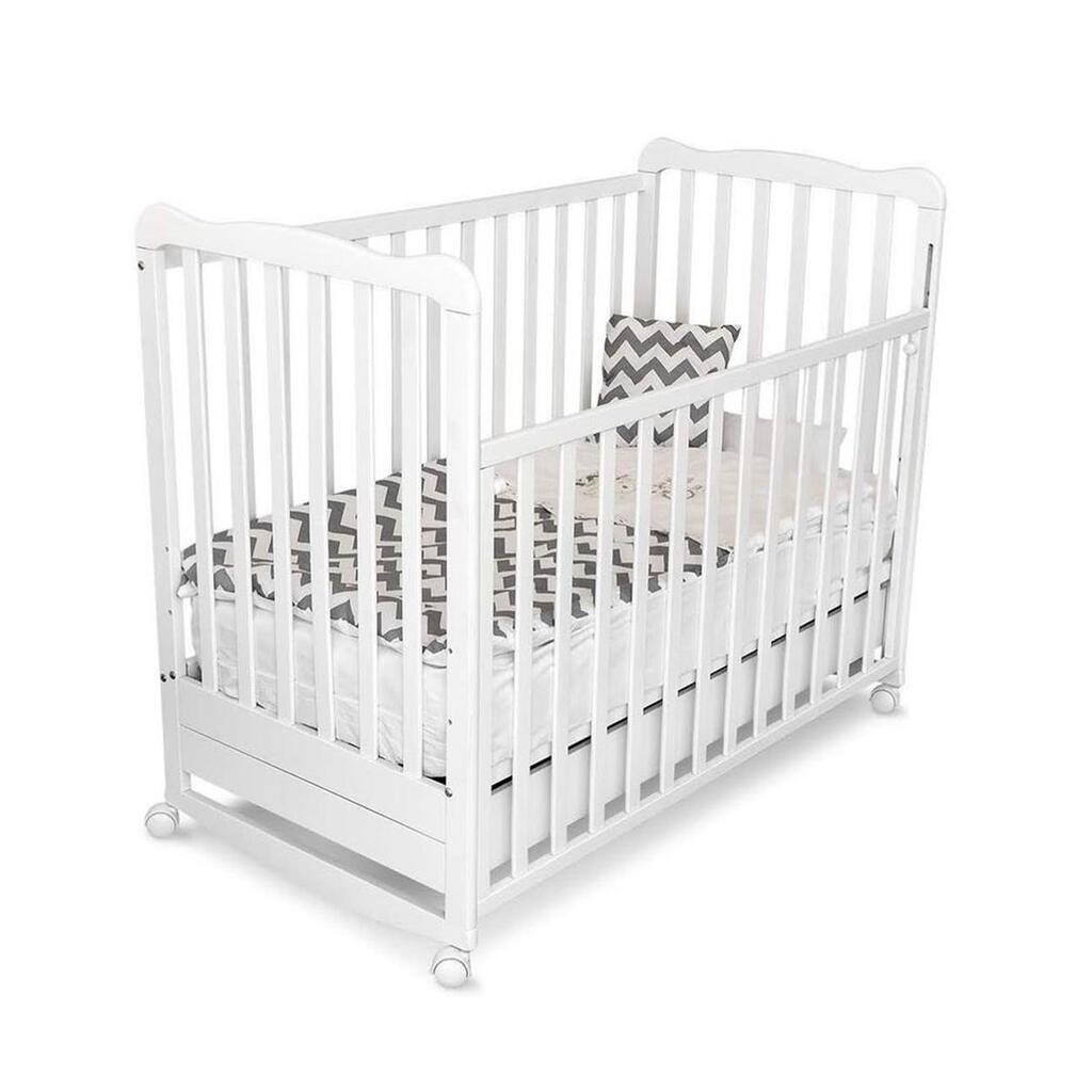 Kiddy Joy Nini krevetac za bebe sa fiokom Beli Kiddy JOY