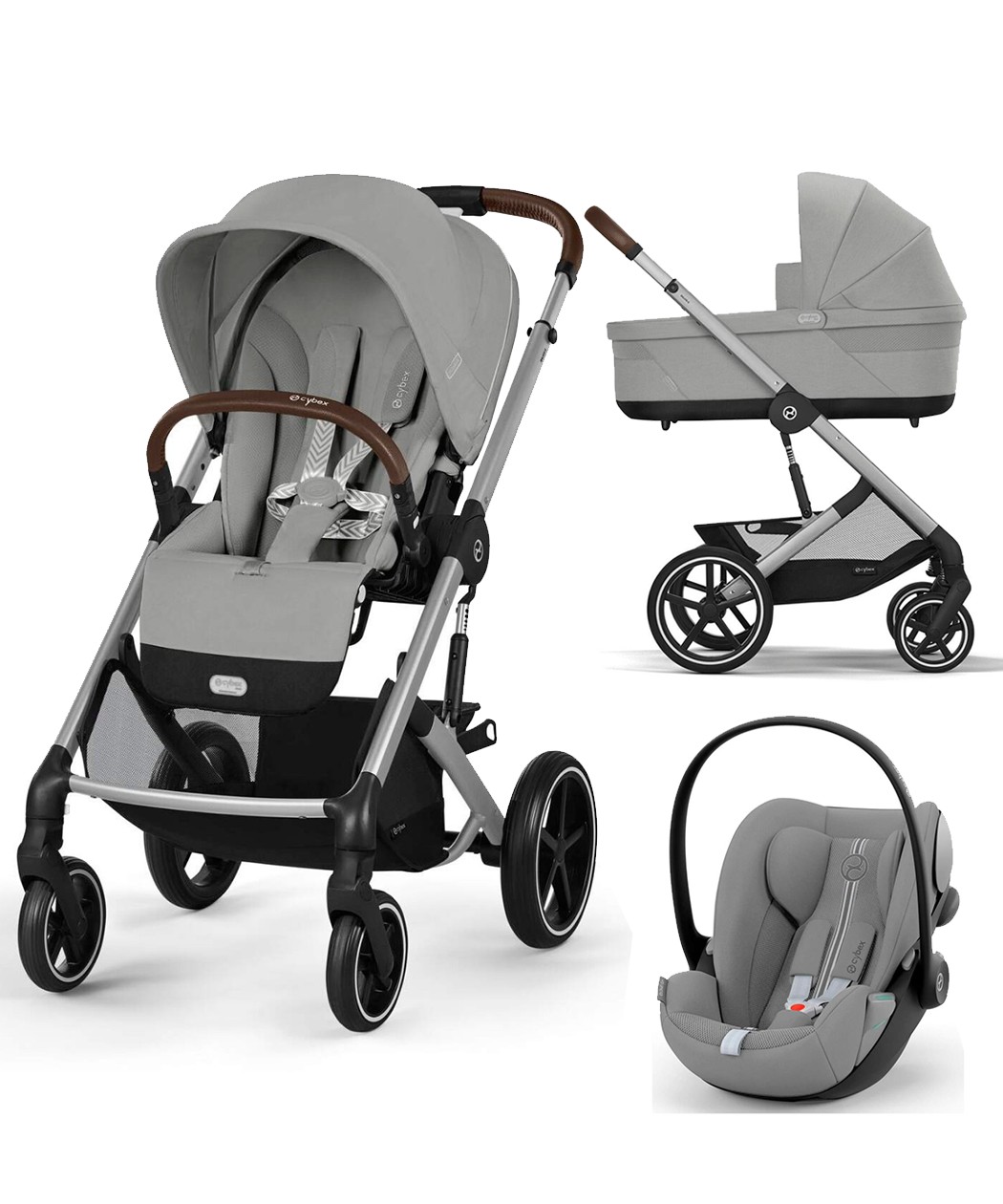 nuna next stroller MIXX filter_color_Frosed Ivory / Slate automatic quick size:ELITE 1.80  EL-S-602 MH New version of the