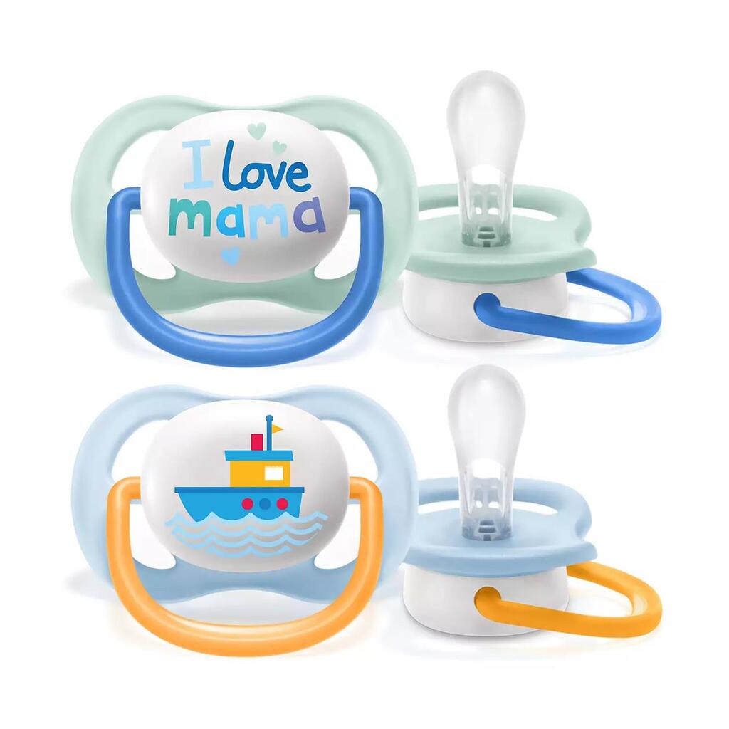 Avent Ultra Air Varalica za dečake 06 meseci I love Mama&Boat SCF080