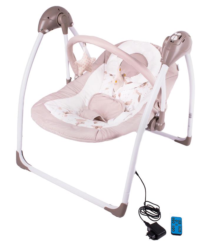 Jungle Ljuljaška za bebe Baby Swing Beige 10506 Kiddy JOY - Main Image