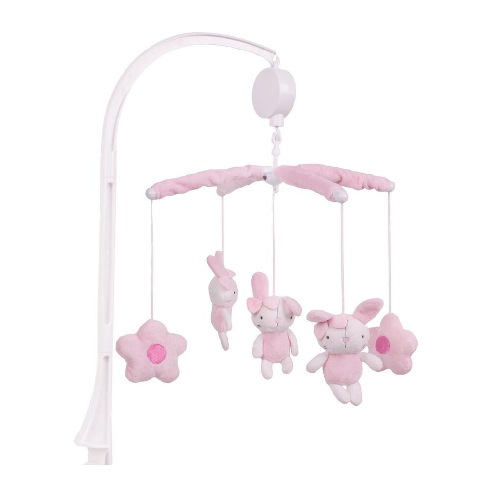 Jungle muzička vrteška za krevetac Roze Zeke 32000790 Kiddy JOY