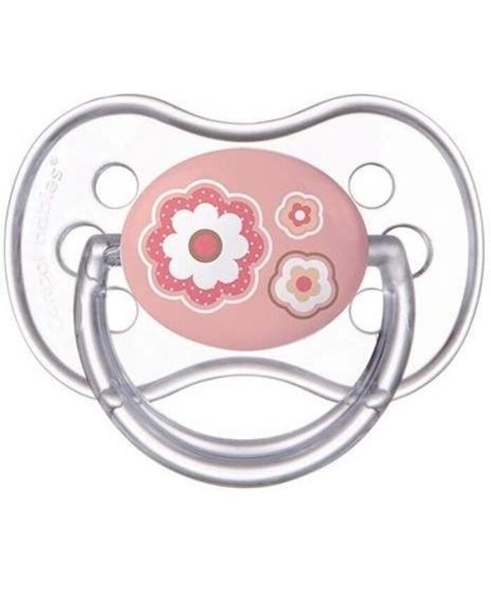 Canpol Babies silikonska varalica 0 - 6m 22/580 1kom newborn baby roze