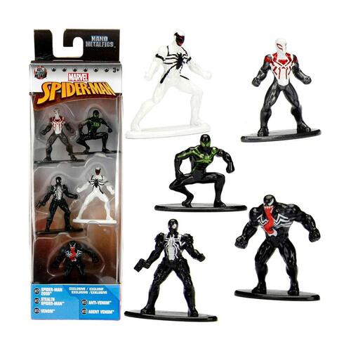 Marvel Spiderman Set Di 2 Scatole Portagiochi In Tessuto 30x30x30 Cm - Per Cameretta E Scaffali
