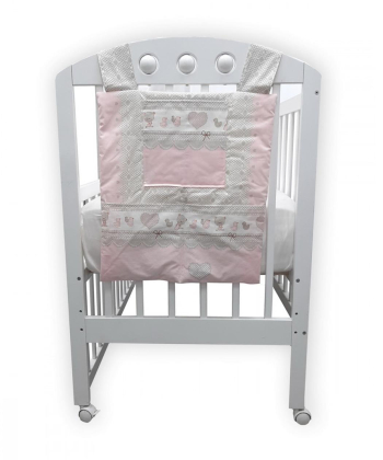 Textil bebi drzač za krevetac Baby Bear Roze