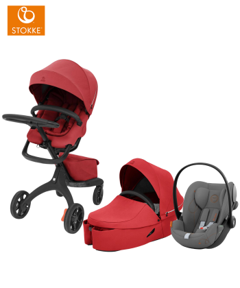 Stokke Xplory X kolica za bebe 3 u 1 - Ruby Red