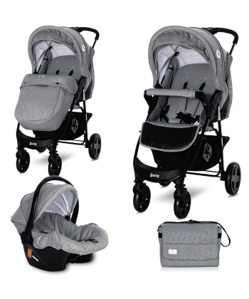 Lorelli Bertoni Daisy Basic set kolica za bebe 2 u 1 Cool Grey
