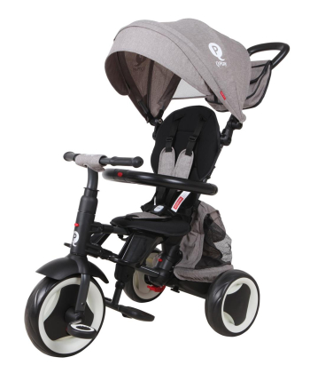 QPlay Rito Plus tricikl za decu - Grey