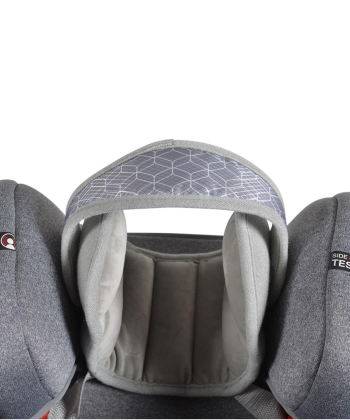 Cangaroo ergonomska podrška za glavu u auto sedištu Shelter - Grey