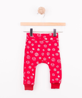 Just Kiddin novogodišnje pantalone za devojčice Red Veličina 56 - 12003827