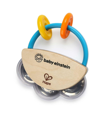 Hape drvena zvečka Daire igračka za bebe - 22003078