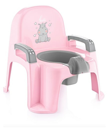 Babyjem noša za decu u obliku stolice Potty - Pink