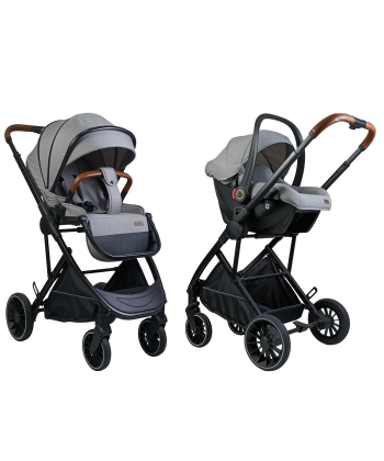 BBO Neo kolica za bebe 2 u 1 - Light Grey