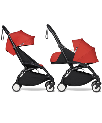 Babyzen Yoyo2 kolica za bebe 2 u 1 sa Newborn Pack Crni ram - Red