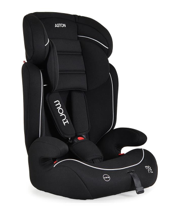 Moni Aston auto sedište za bebe 9-36 kg - Black&White